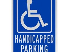 Handicapped Parking Sign